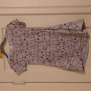 Gray Cat Flair Dress